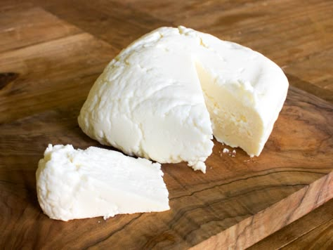 Easy Queso Fresco or Paneer Recipe | Serious Eats Queso Fresco Recipe, Fresh Cheese Recipe, Butter Paneer, Recetas Salvadorenas, Cheese Making Recipes, Easy Cheese Recipes, Farmers Cheese, Easy Butter, Colombian Food