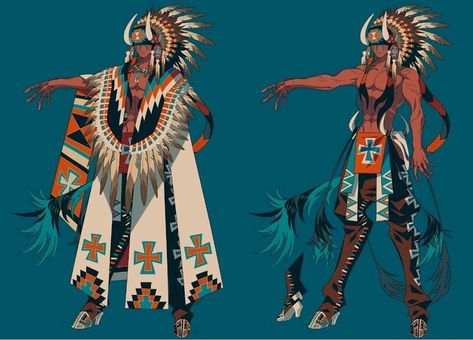 Shaman Character Design, Aztec Shaman, Book Of Kells, Triple Goddess, Native American Art, American Indian, Fantasy Character Design, Abba, Character Design Inspiration