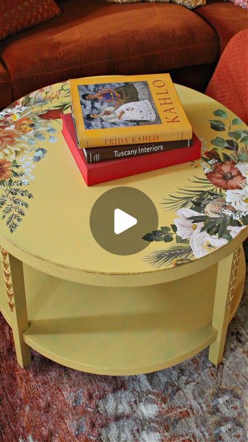 Mark Montano on Instagram: "Roadside rescue coffee table makeover! #roadsiderescue #coffeetable #paintedfurniture #decortransfers #thriftstorefinds #decals #homedecordiy #homedecorideas #makeyourmark @redesignwithprima" Table Decoupage Ideas, Coffee Table Painting Ideas, Decoupage Table, Formica Table, Coffee Table Makeover, Diy Coffee Table, Table Makeover, Make Your Mark, Painted Table