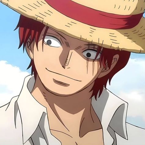 Shanks One-piece HD pics #animewallpapers #animeicons #shanks #onepiece Shanks Smile, Shanks Wallpapers, Shanks Pfp, Shanks Fanart, Shanks One Piece, Red Hair Shanks, One Piece Aesthetic, One Peice Anime, Good To See You