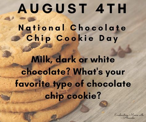 National Days In August, List Of National Days, National Celebration Days, National Holiday Calendar, Silly Holidays, Cookie Quotes, August Themes, Facebook Engagement Posts, National Day Calendar