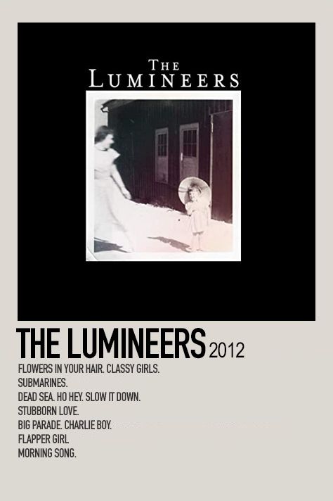 Disclosure Poster, Lumineers Polaroid Poster, Lumineers Poster Vintage, Polaroid Poster Music, The Lumineers Poster, The Lumineers Artwork, Songs Polaroid Posters, Music Polaroid Posters, The Lumineers Print