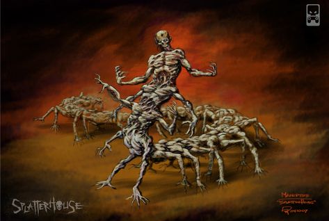 human centipede pt2? Kid Character Design, The Human Centipede, Human Centipede, Zombie Monster, Monster Concept Art, Kid Character, Monster Design, Creature Concept Art, Monster Art