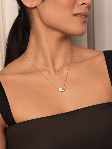 Wedding Jewelry: Earrings · Necklaces · Bracelets | Olive & Piper – Tagged "pearl" Classic Pearl Jewelry, Blue Hair Accessories, Low Back Dresses, Simple Chain, Versatile Jewelry, Wedding Accessories Jewelry, Wedding Boutique, Simple White, Rose Gold Jewelry