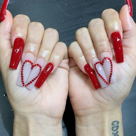 Bridesmaids Nails, Nail Board, Retro Nails, Red Acrylic Nails, Nail Designs Valentines, Nice Nails, Fall Acrylic Nails, Long Acrylic Nails Coffin, Nails 2020