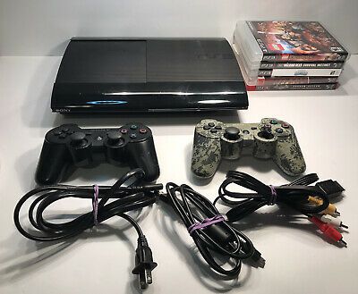 PlayStation 3 PS3 Super Slim CECH-4201B 250GB Bundle W/ 2 Controllers& 5-Games  | eBay Ps3 Console, Playstation 3 Super Slim, Playstation 5 Consoles, Diy Mechanical Keyboard, Playstation 2 Slim, Video Game Consoles, Playstation Consoles, Call Of Duty World, Playstation 4 (ps4)