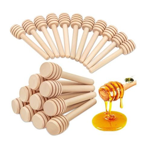 Charcuterie Board Essential Items Honey Wand, Honey Stirrer, Bar Mix, Honey Spoons, Kitchen Christmas Gifts, Honey Sticks, Honey Dipper, Stir Sticks, Natural Honey