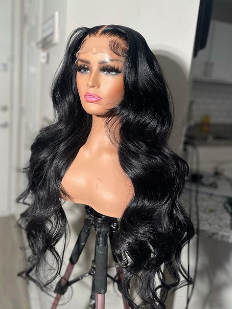 30 Inches Available !!! 18''- 30'' Inches Elva Hair Pre Plucked Raw Cambodian Body Wave 13X4 Lace Front Wig Bleached Knots With Pre Plucked Hairline【00361】 Brazilian Hair Wigs, Hair Knot, Brazilian Remy Hair, Brazilian Body Wave, Body Wave Wig, Body Wave Hair, Lace Closure Wig, Bleached Hair, Real Human Hair