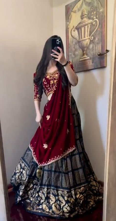 Magar Dress, Gurung Dress, डिजाइनर कपड़े, Trendy Outfits Indian, Sequence Embroidery, Indian Outfits Lehenga, Lehenga Designs Simple, Traditional Indian Dress, Desi Fashion Casual