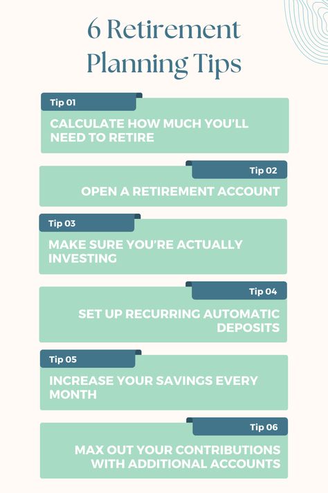 6 Need-to-Know Retirement Planning Tips Retirement Planning Finance, Retirement Financial Planning, Retirement Calculator, Retirement Savings Plan, Retirement Advice, Retirement Savings, Saving Quotes, Finance Binder, Retirement Fund