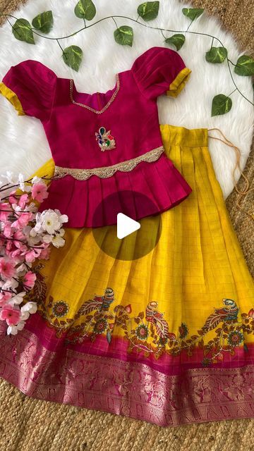 Priyanka Naidu on Instagram: "Hit Design Pattu paavadai and sattai dress🔖 

Lehenga -  Heavy pure dola  silk with weaving border lehenga with unique tassels and with canvas

Inner - cotton material 

Blouse - stylish design with raw silk blouse with handwork 

*Refer size chart for size accuracy*📝

*Price-1350 freeship…..⭐️⭐️⭐️" Lehenga Heavy, Dress Lehenga, Raw Silk Blouse, Raw Silk, Silk Blouse, Kids Wear, Stylish Design, Lehenga, Cotton Material