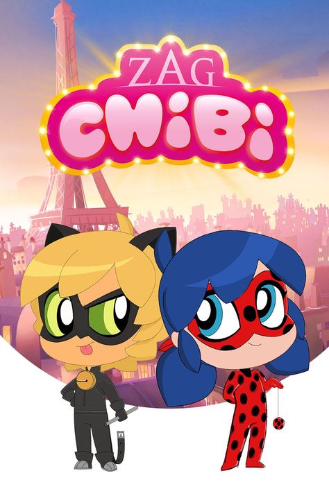 The Miraculous Zag Chibi series is a special comedy mini-series produced in 2D, inspired by the main show, Miraculous: Tales of Ladybug and Cat Noir.12 The series consists of 90-second slapstick comedic shorts, with no dialogue.3 It premiered on August 31, 2018, on the official Miraculous Chibi YouTube channel4 and later premiered on September 2018 on TV. On April 11, 2021, the shorts premiered on Disney Channel US & The DisneyNOW App.5 1 Description 2 Characters 3 Webisodes 4 Trivia 5 Gallery Miraculous Ladybug Cat Noir, Miraculous Wallpaper, Ladybug Cat Noir, Ladybug And Chat Noir, Ladybug And Cat Noir, Cat Noir, Lady Bug, Miraculous Ladybug, Youtube Channel