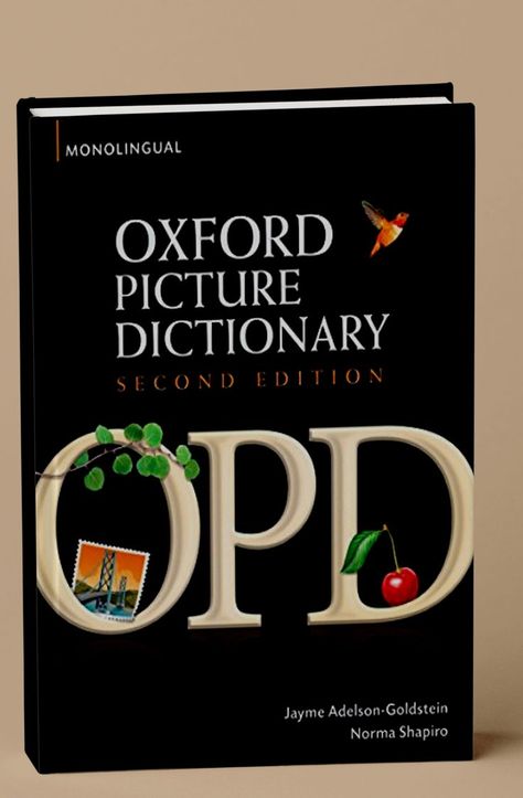 Oxford Picture Dictionary (pdf + Audio) English Picture Dictionary, Oxford Books, Oxford English, Visual Dictionary, Picture Dictionary, Words And Phrases, English Dictionaries, English Book, Library Books