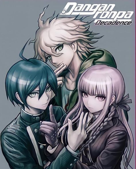 Nagito Komaeda on Instagram: “Happy New Year! #nagitokomaeda #shuichisaihara #kyokokirigiri #danganronpa #happynewyear #2022” Makoto Naegi, Spike Chunsoft, Danganronpa Funny, Danganronpa 1, Danganronpa Memes, Trigger Happy Havoc, Nagito Komaeda, Danganronpa 3, Danganronpa V3