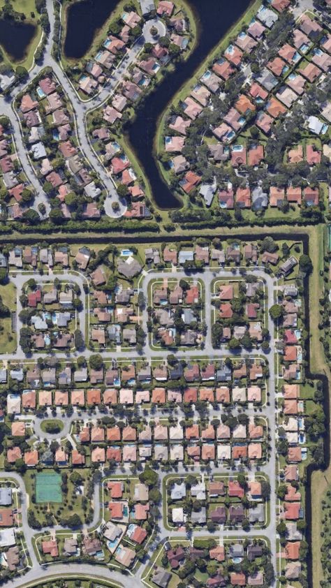 Satelital. From the Air. Weston,Miami,Florida Florida Downtown, Maps Design, Weston Florida, City Maps Design, Cities Skylines, City Skylines, City Model, City Maps, Map Design