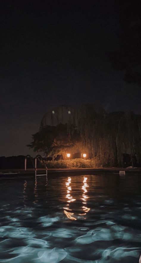 Dark Swimming Pool Aesthetic, Public Pool Aesthetic, Night Swimming Aesthetic Pool, Pool At Night Aesthetic, Pool Aesthetic Night, Hot Summer Nights Aesthetic, Night Swimming Aesthetic, Rebecca Makkai, Swimming Pool At Night