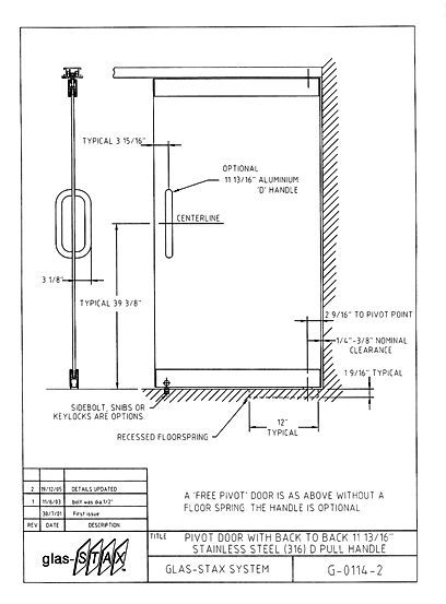 glass pivot door dwg - Google Search Pivot Door Detail Drawing, Pivot Doors Detail, Glass Pivot Door, Glass Partition Designs, Partition Designs, Pivot Door, Door Plan, Door Detail, Working Drawing