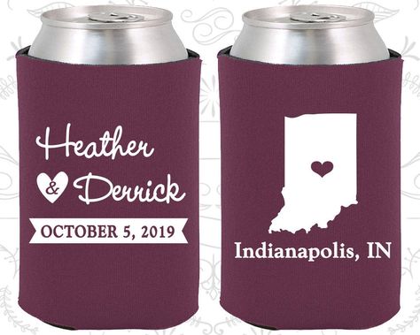 Eggplant Wedding, Eggplant Can Coolers, Eggplant Wedding Favors, Eggplant Wedding Gift, Eggplant Party Decorations (113) wq Louisiana Wedding Favors, Red Wedding Favors, Koozie Wedding Favors, Destination Wedding Gifts, Kansas Wedding, Destination Wedding Favors, Nebraska Wedding, Louisiana Wedding, Marsala Wedding