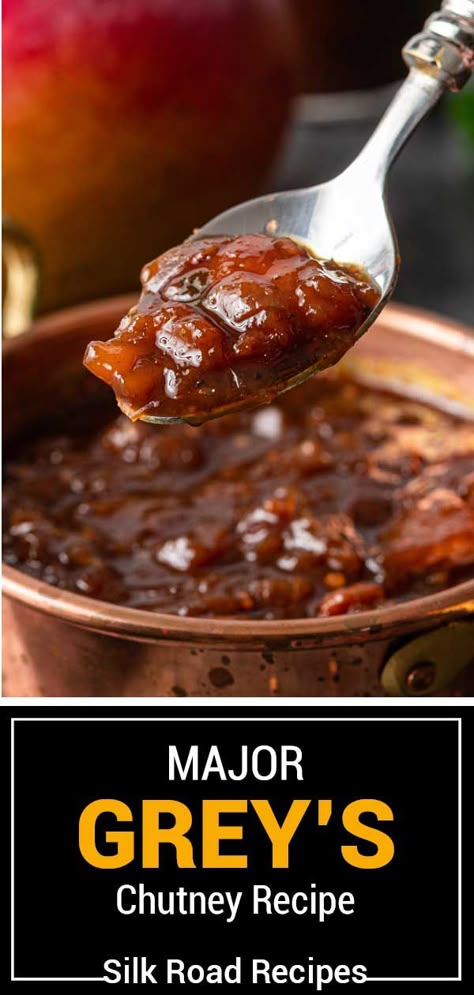 Grape Chutney Recipes, Secret Sauce Recipe, Vegan Chickpea Curry, Apple Chutney, Relish Recipes, Mint Sauce, Chutney Recipe, Pickled Veggies, Fruit Vegetables