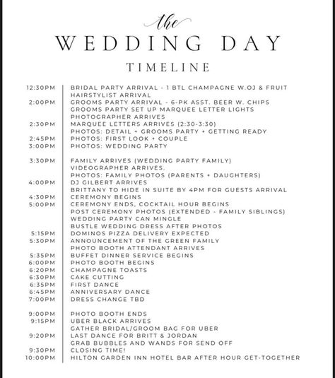 4 O’clock Wedding Timeline, 4:30 Wedding Timeline, Wedding Timeline 4:30 Ceremony, Wedding Day Timeline 5:30 Ceremony, Day Of Wedding Timeline 4:30 Ceremony, Wedding Program Examples, Event Planning Contract, Realistic Wedding, Time Sheet