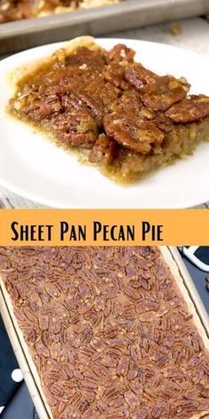 Sheet Pan Pecan Pie, Pie For A Crowd, Easy Recipes For Dinner, Slab Pie Recipes, Dinner Recipes With Ground Beef, Beef Recipes For Dinner Easy, Pecan Desserts, Recipes For Dinner Easy, Recipes With Ground Beef