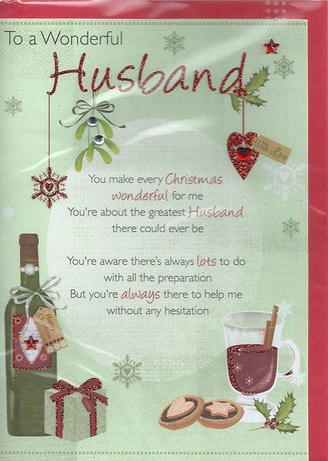 Christmas Wishes For Husband, Christmas Gift Quotes, Christmas Card Verses, Husband Christmas Card, Christmas Classroom Treats, Christmas Husband, Card Verses, Best Christmas Quotes, Christmas Verses