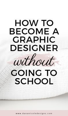 Learn how to become a graphic designer without going to school. I taught myself graphic design on my own and am now a freelance designer - all without going to school and paying costly tuition! | Work From Home | Graphic Design Resume Logo, Learn Graphic Design, Home Graphic, Graphisches Design, Easy Drawing Tutorial, Webdesign Inspiration, Inspiration Logo Design, Graphic Design Business, Learning Graphic Design