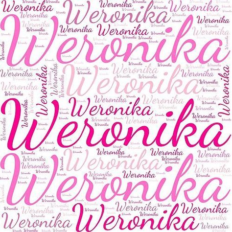 Weronika, a name rooted in Slavic origins, carries the beautiful meaning of "true image" or "she who brings victory". This name has a rich history, dating back to ancient times, symbolizing strength, resilience, and authenticity. Weronika’s bearers are trailblazers, making their mark with unwavering determination and grace. Embody the essence of Weronika and conquer your dreams with fierce courage and unwavering belief in yourself. Be the true image of victory in every aspect of your life. Saint Veronica, Hand Lettering Typography, Belief In Yourself, Beautiful Meaning, Modern Names, Jesus Face, Lettering Typography, Christian Traditions, Letter W