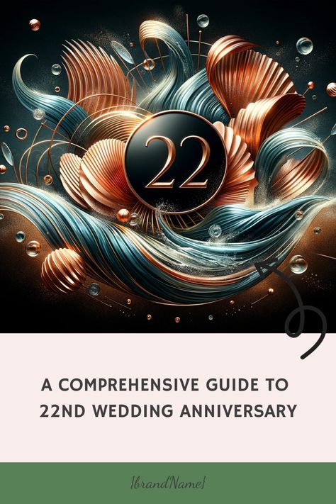 Explore the unique blend of tradition and modernity on your 22nd anniversary. From the symbolic copper and water themes to innovative celebration ideas, this guide offers everything you need to honor your journey together. #22ndAnniversary #CopperCelebration #ModernLove #AnniversaryIdeas #TraditionMeetsToday 22 Anniversary, 22nd Wedding Anniversary, 22nd Anniversary, Journey Of Love, Beauty Mirror, Green Highlights, Celebration Ideas, Strong Marriage, Life Symbol