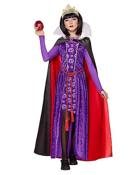 Kids Evil Queen Costume - Disney Villains - Spirithalloween.com Evil Queen Costume Diy, Halloween Costume Disney, Disney Villain Costumes, Evil Queen Costume, Halloween Spirit Store, Halloween Costumes For Sale, Home Halloween Costumes, Halloween Kids Costumes Girls, Halloween Costume Store