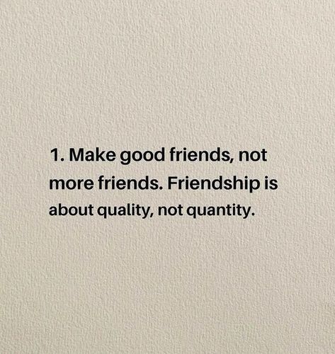 When it comes to friendships, quality matters more than quantity. Thirty-six percent of Americans say they are “seriously lonely.” For many people, the solution may seem to be to go out and get more friends. Yet one study shows that when it comes to friendships, less is more. Not Belonging Quotes Friends, They Are Not Your Friends Quotes, Quotes For Caring Friends, Positive People Quotes Friends, You Don’t Have To Be Friends With Everyone, Everyone Has That One Friend, Small Group Friends Quotes, Friends That Help You Grow Quotes, Friendship Competition Quotes