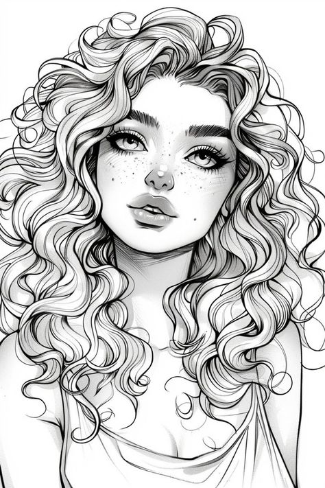 Unleash your creativity! Click the link above for amazing coloring pages and start coloring now! 😃🤔🐸 Cool Coloring Pages Aesthetic, Anime Barbie, Coloring Pages Aesthetic, Pages Aesthetic, People Coloring Pages, Manga Coloring Book, Color Drawing Art, Drawing Tutorials For Beginners, Adult Coloring Designs