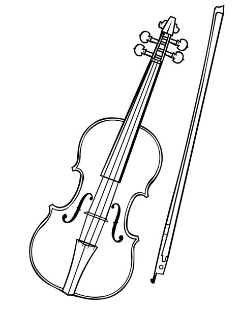 Cello Bow Clipart - Clip Art Library Violin Drawing, Violin Pics, Musical Instruments Drawing, Cello Bow, Bow Drawing, Violin Art, Instruments Art, Violin Bow, Music Drawings