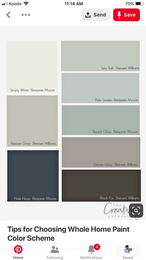 Cape Code Color Schemes, Beach Glass Sherwin Williams, Bookshelf Colors, Mobile Home Redo, Hydrangea Landscaping, Office Paint Colors, Sage Green Paint, Home Paint Color, Paint Color Codes