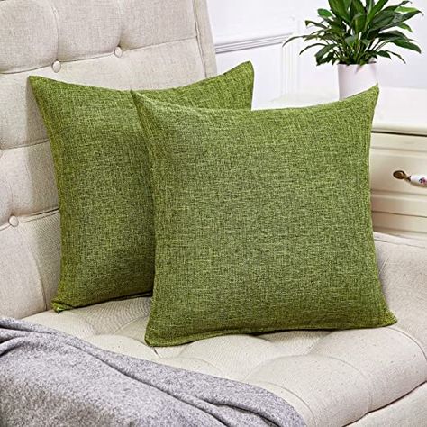 Lime Green Throw Pillows, Couch Decoration, Green Pillow Covers, Couch Pillow Covers, Outside Furniture, Patio Pillows, Green Throw, Couch Decor, Green Throw Pillows