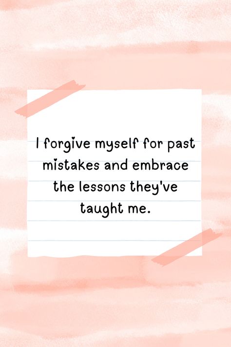 I Forgive Myself Affirmations, Self Forgiveness Affirmations, Widget Affirmations, Compassion Affirmations, Forgiveness Affirmations, Forgive Me Quotes, I Forgive Myself, Forgive Myself, Love Affirmation