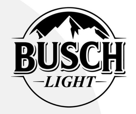 Bush Light Beer Logo, Busch Light Svg, Pub Chalkboard, Country Brands, Busch Light Logo, Embroidery Towels, Beer Cookies, Scrollsaw Patterns, Beer Svg