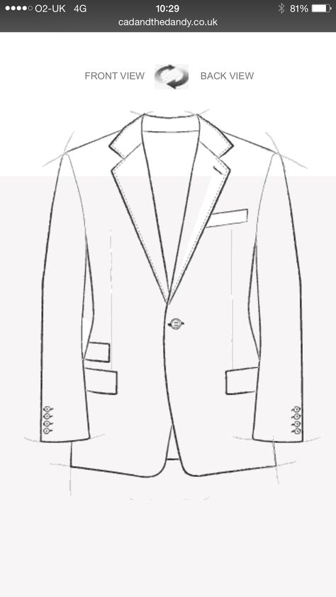 Men Suit Sketch Drawings, Suit Flat Sketch, Men Technical Drawing, Blazer Template, Blazer Sketch, Mens Suit Flat Sketch, Suit Drawing Reference, Menswear Flat Sketches, Sketches Fashion Design