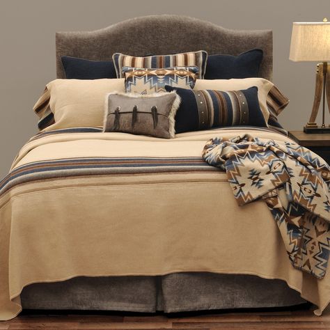 Cadillac Ranch Basic Bed Sets Southwestern Bedroom, Cadillac Ranch, Western Bedding, Wood River, Black Forest Decor, Southwestern Home, One Bed, Bedspread Set, Cream Background