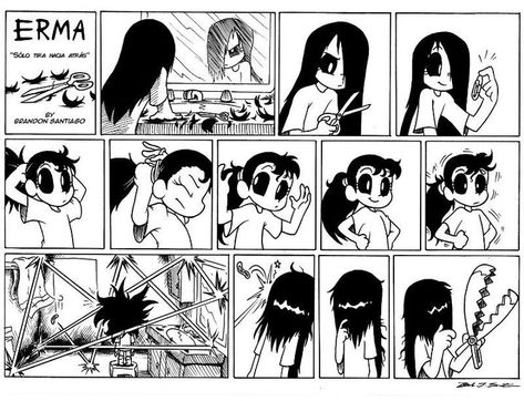 Erma - Halloween #1 - Wattpad Erma Comic, 4 Panel Life, Online Comics, Web Comics, Comics Story, Short Comics, Fun Comics, Cute Comics, Comic Strip