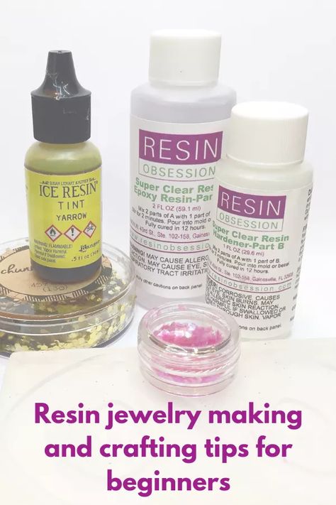 Epoxy Crafts, Ice Resin, Making Resin Jewellery, Resin Jewelry Making, Love Jewelry, Barbie Vintage, Resin Tutorial, Diy Wire Jewelry, Make Your Own Jewelry