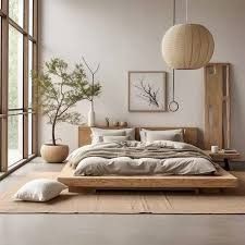 Japandi Bedroom Ideas, Japandi Bedroom, Modern Boho Bedroom, Minimalist Bedroom Decor, Neutral Bedroom Decor, Cozy Fall Bedroom, Calming Bedroom, Minimalist Bedroom Design, Fall Bedroom