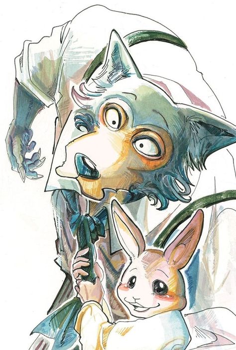 Haru Beastars Manga, Beastars Haru, Beastars Fanart, Fan Art Anime, Arte Peculiar, Manga Covers, All Anime, Anime Fanart, Art Inspo