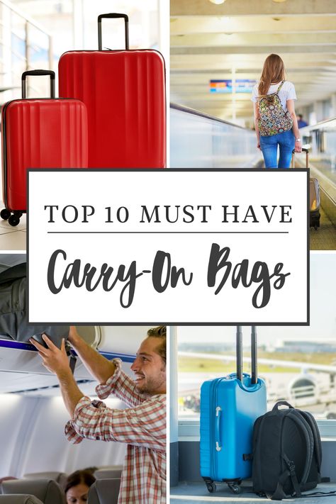 Looking for the perfect carry-on bag? This article showcases the top 10 carry-on bags that blend style, durability, and functionality. Whether you need extra compartments, lightweight options, or something that fits every airline’s restrictions, we’ve got you covered. From sleek hard-shell cases to versatile backpacks, find the best carry-on to match your travel needs. Perfect for frequent flyers or those planning their next adventure!  #CarryOnBags #TravelGear #PackingEssentials #TravelSmart Carry On Weekend Trip, Carry On Bag Ideas, What To Have In Your Carry On Bag, Backpack Carry On, Best Carryon Bag For Women, Best Carry On Luggage For Women, Best Carry On Bag For Women, Airport Carry On Bag, Best Carry On Bag