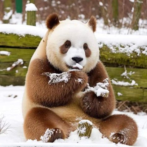 Brown Panda, Giant Pandas, Panda Love, Giant Panda, Red Panda, Animal Planet, Panda Bear, Animals Friends, Spirit Animal