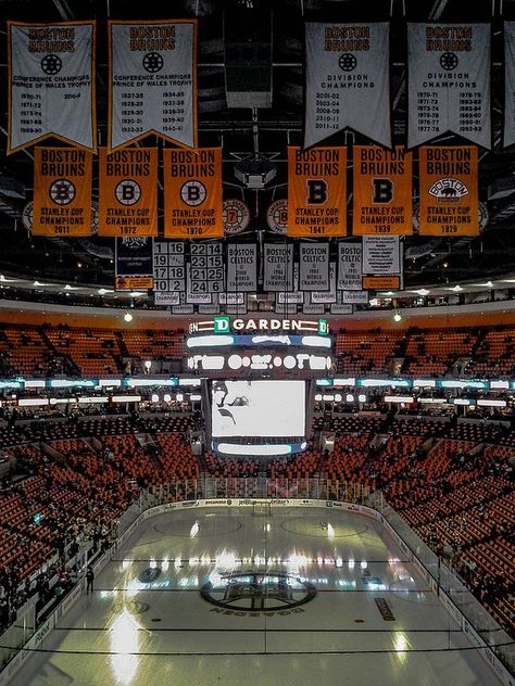 All sizes | Boston Bruins Stanley Cup Banners  TD Garden | Flickr - Photo Sharing! #watersport #water #sport #preschool Boston Bruins Wallpaper, Boston Hockey, Boston Bruins Hockey, Bruins Hockey, Champions Trophy, Detroit Red Wings Hockey, Pittsburgh Penguins Hockey, Boston Strong, Sports Stadium