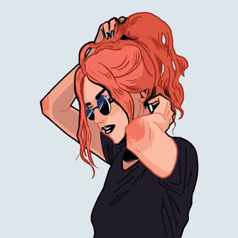 Female Crowley, Good Omens Book, Desenho Tattoo, Good Omens, Female Character Design, Character Portraits, Character Concept, Art Girl, Red Hair