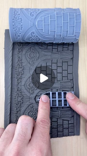 Dnd Art Ideas, Dnd Miniatures Diy, Dnd Terrain Diy, How To Paint Dnd Miniatures, Dnd Miniatures Painting Tutorial, Diy 3d Printer, 3d Printer Art, 2.5d Dungeon Tiles, Vampire Castle