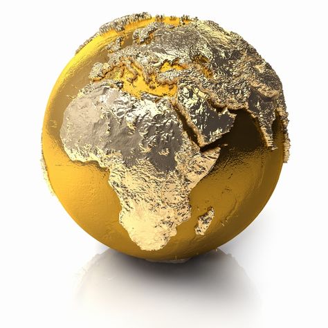 Safest African Countries Bild Gold, Gold Globe, Gold Everything, Metal Earth, All That Glitters Is Gold, World Globes, Gold Digger, Gold Aesthetic, Stay Gold