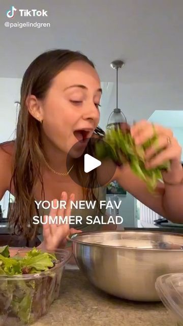 Paige Lindgren on Instagram: "to those “salads are boring” people, try this & report back pls & tnx 😘

.
.
.

#easyrecipe #healthyrecipe #saladrecipe #salad #summersalad #healthyfood #summerrecipes #yum #simplefood #avocado #wellnessjourney #explore #reels" Paige Lindgren, Boring People, Summer Salads, Summer Recipes, Salad Recipes, Avocado, Easy Meals, Salad, Healthy Recipes